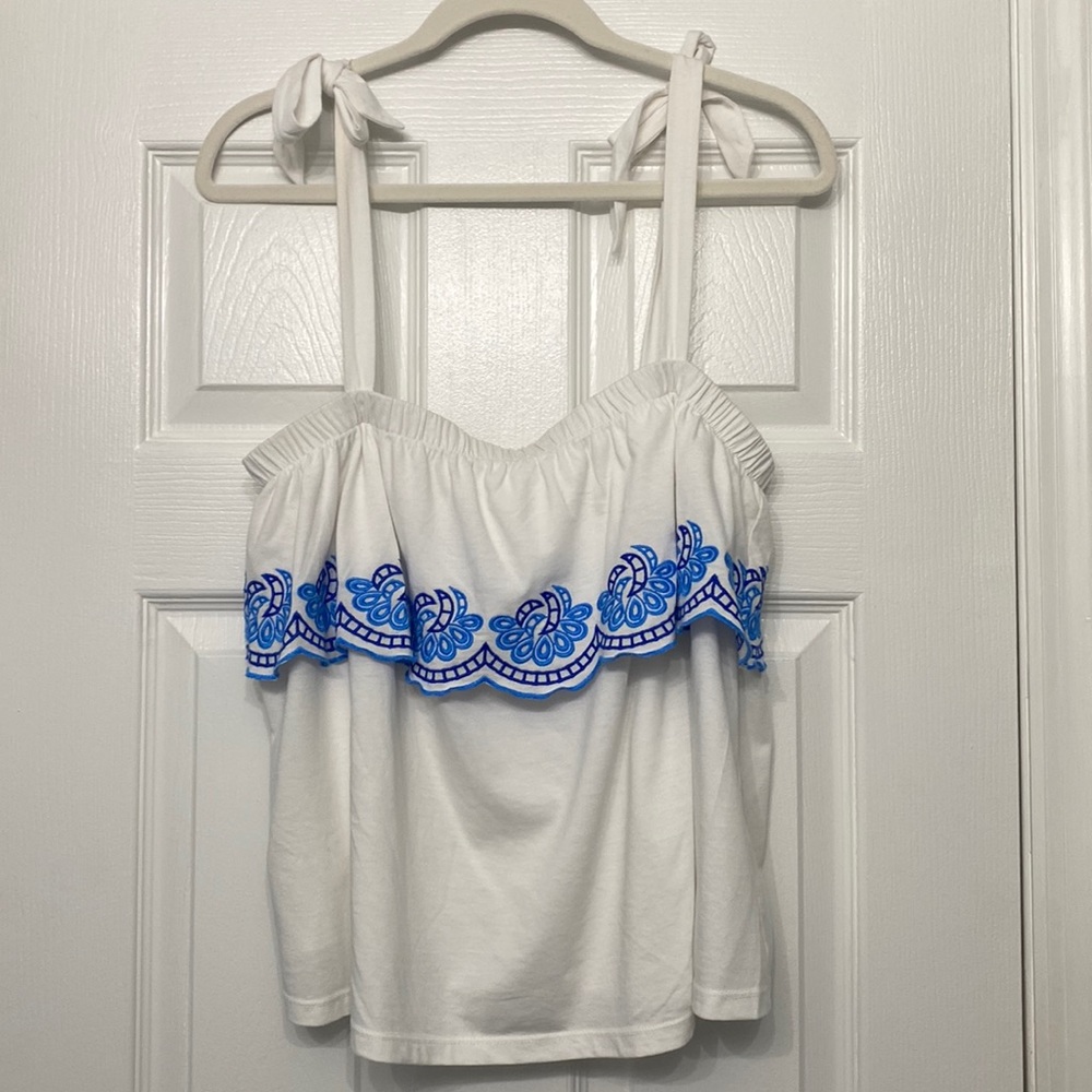 White Lilly Cotton Blouse